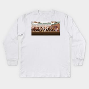 Agents of SHIELD - Last Supper at Rae's Kids Long Sleeve T-Shirt